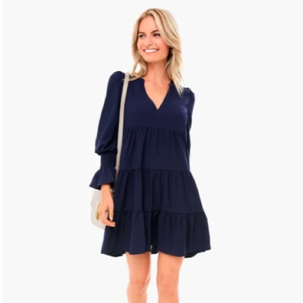 Navy Crepe Kenzo Dress
POMANDER PLACE - Picture 2 of 14